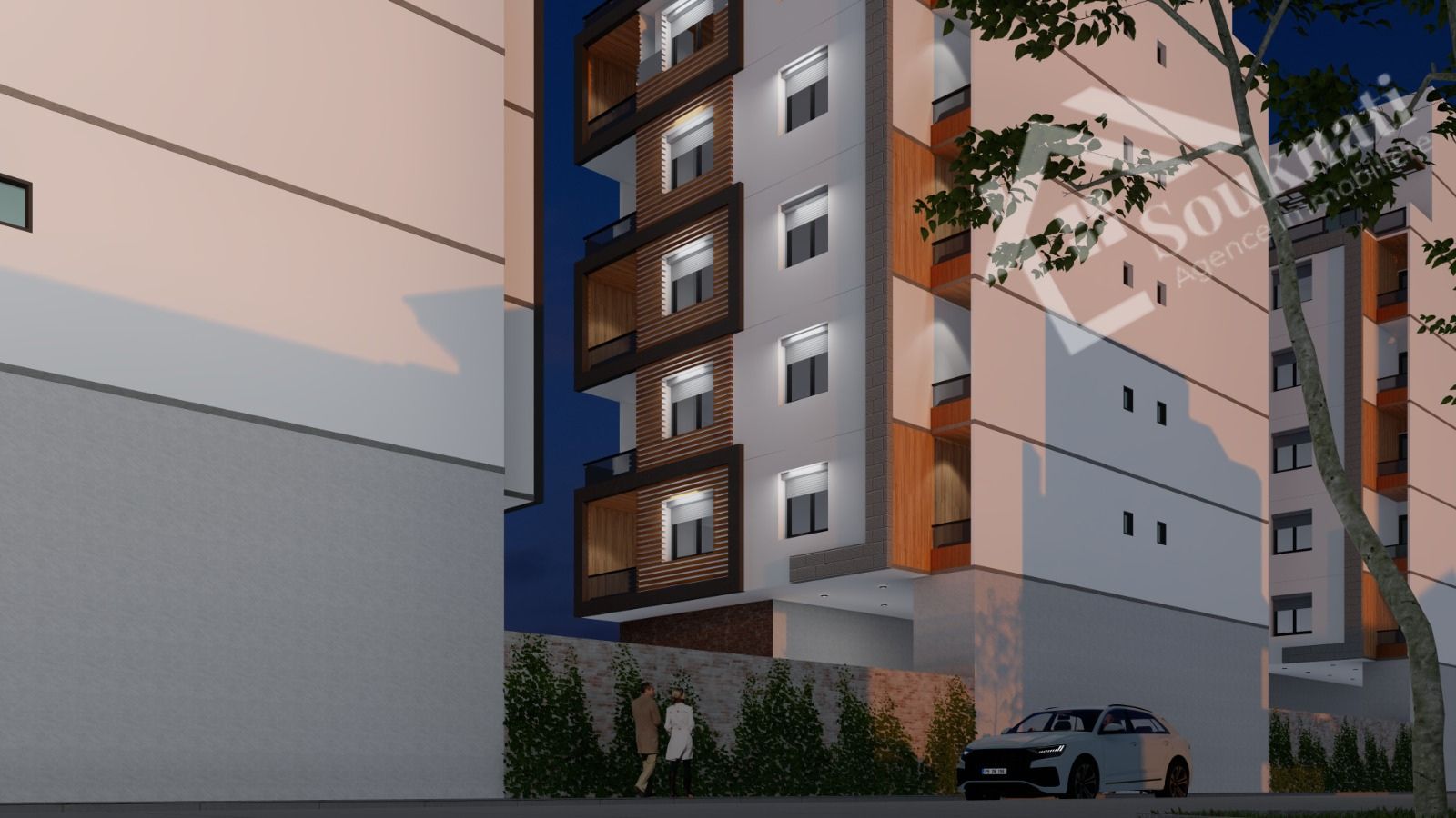 F3 — Appartement à الشراقة (photo 2)