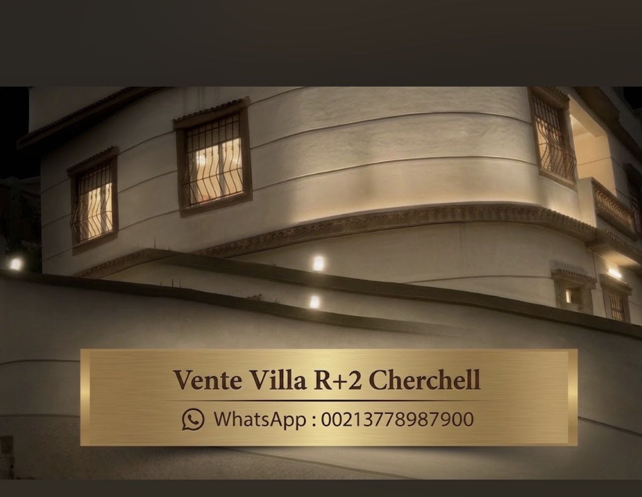 A VENDRE - Villa F2+ avec vue sur mer à Cherchell, Tipaza. — Maison à شرشال